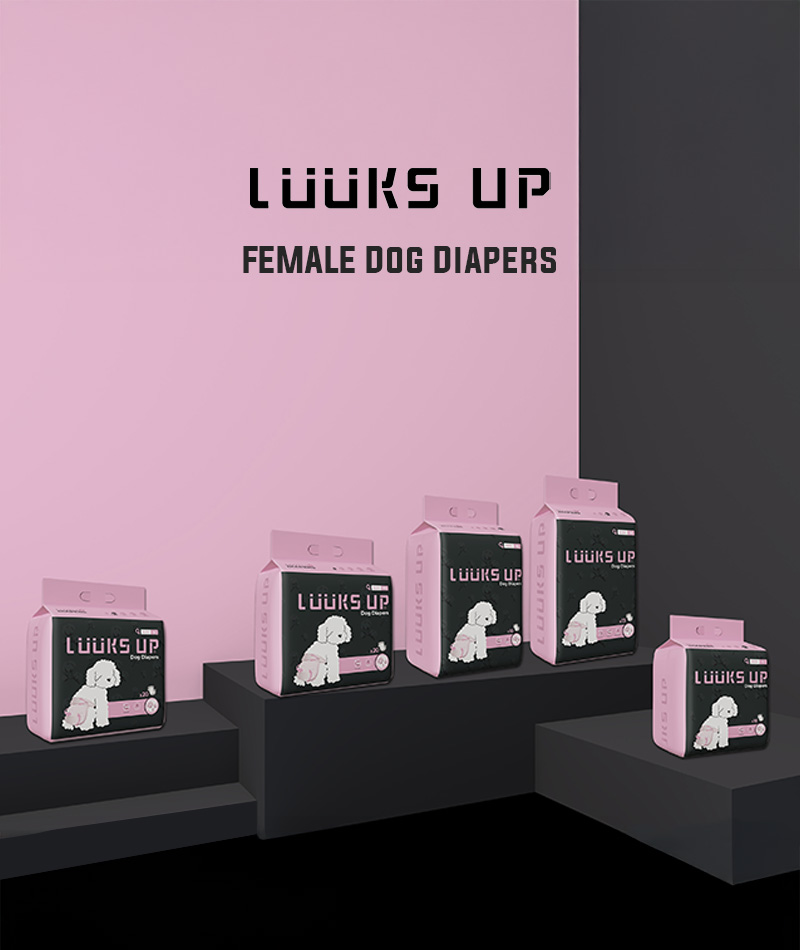 犬 オムツ カバー メス 女の子 マナーベルト 長時間 超吸収 シニア 介護 マーキング防止 ズレない おしゃれ かわいい 【Luuks up】FEMALE Dog Diapers XS S M L XL Petifam